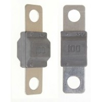 Предохранитель ABF-405 ленточный с изолятором 100A (40,8x12,1мм,d5,6мм)