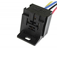 Колодка под реле 4х-конт. с кронштейном,пластик (3334485008) TM Nord YADA