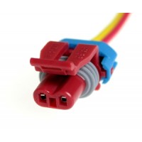 Колодка к адсорберу ВАЗ 2 конт. гнездовая (с проводами) TM Nord YADA