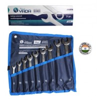 Ключ комбинированный набор 9шт: 8,10,12,13,14,15,17,19,22мм (сумка) TM Nord YADA