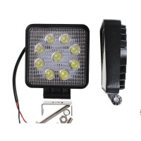 Фара рабочего света 27Вт квадрат 9 диодов ближний 106х106х47 TM Nord YADA