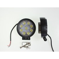 Фара рабочего света 27Вт круг 9 диодов ближний 112х45 ТМ Nord YADA