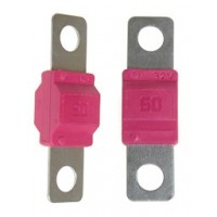 Предохранитель ABF-405 ленточный с изолятором  60A (40,8x12,1мм,d5,6мм)