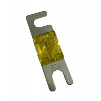Предохранитель ABF-404 ленточный с изолятором  20A (42,2x16,2мм,d5,6мм)