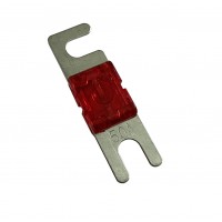 Предохранитель ABF-404 ленточный с изолятором  50A (42,2x16,2мм,d5,6мм)