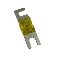 Предохранитель ABF-404 ленточный с изолятором 100A (42,2x16,2мм,d5,6мм)