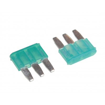 Предохранитель MICRO3 15А (14,3x4,2мм,h18,2) APF-106