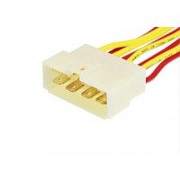 Колодка соединительная   8 конт. 6,3 мм (папа) с проводами TM Nord YADA