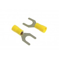 Клемма вилочная изолированная 8.4мм  4-6кв.мм (желтая) TM Nord YADA