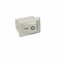 Клавиша 250V 3А Micro белая (2конт.) ON-OFF TM Nord YADA