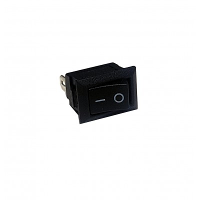 Клавиша 250V 3А Micro черная  (3конт.) ON-OFF TM Nord YADA