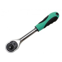 Трещотка 45 зубов 1/4" L=150 (резиновая ручка) TM Nord YADA