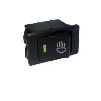 Клавиша 12V 35А желтая с подсветкой (4конт) ON-OFF TM Nord YADA