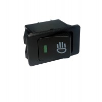 Клавиша 12V 35А зеленая с подсветкой (4конт) ON-OFF TM Nord YADA