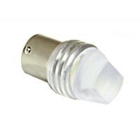 Cветодиод 12V S25 3D матовый P21W BA15S белый TM NORD YADA
