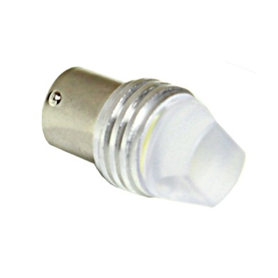 Cветодиод 12V S25 3D матовый P21W BA15S белый TM NORD YADA