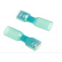 Клемма "мама" полностью изо-нная термоусаживаемая 6.3мм 1.5-2.5кв. мм (синяя) TM Nord YADA