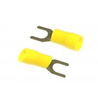 Клемма вилочная изолированная 5.3мм  4-6кв.мм (желтая) TM Nord YADA