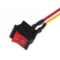 Клавиша включения/выключения 12/24В (Переключатель красный)  6Аmax 904693 TM Nord YADA