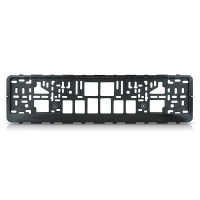 Рамка номерного знака-еврокнижка черная, без печати, в упако вке TM Nord YADA