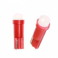 Светодиод 24V T5-01 (1LED) COB W1.2W Base:W2.0-4.6d красный TM NORD YADA