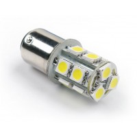 Светодиод 24V S25 13SMD (size 5050) P21W Ba15s белый TM NORD YADA