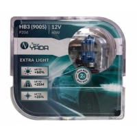 Лампа HB3(9005) 12V 60W EXTRA LIGHT +50 %  Plastic case - 2шт