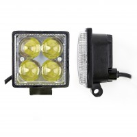 Фара рабочего света 12Вт 4D EPISTAR  4 диода дальний 75*75*70 TM Nord YADA