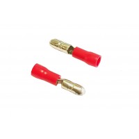 Клемма штекерная изолированная «папа» с ПВХ манжетой 0,5-1,5 кв.мм TM Nord YADA