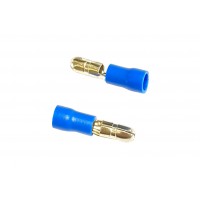 Клемма штекерная изолированная «папа» с ПВХ манжетой 1,5-2,5 кв.мм TM Nord YADA