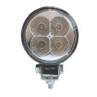 Фара рабочего света 12Вт круг мини 4 диода дальний 83*83*51Nord YADA