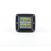 Фара рабочего света 12Вт 6 диодов 82*75*70 ближний/дальний Nord YADA