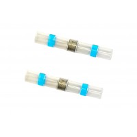 Соединитель термоусаживаемый под пайку L-40 мм 1.5-2.5 мм синий TM Nord YADA