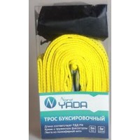 Трос ленточ. буксир. 5т 5м (2 крюка), в блистере, с сумкой TM Nord YADA
