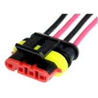 Колодка соединительная 4х конт. 1,5 мм герметичная (мама) TM Nord YADA