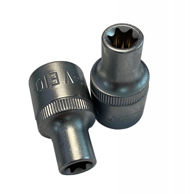 Головка торцевая TORX E10 1/2" TM Nord YADA