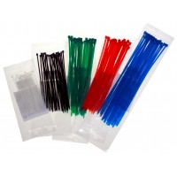 Стяжки кабельные нейлоновые 2.5*100 мм белые (в уп 25 шт) TM Nord YADA