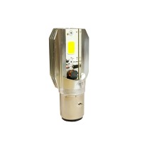 Светодиодная лампа мотоциклетная 10-36V Н6 ВА20D 2*7.5W COB блистер TM NORD YADA