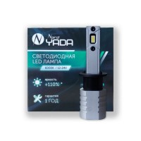 Светодиодная лампа головного света Н1 12-24V 25W 6000K 2000lm М6 TM Nord YADA