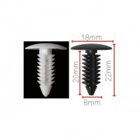 Клипса крепежная для а/м Ford, Opel 01605396, 6030441 ТМ Nord YADA