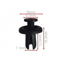 Клипса крепежная для а/м Mazda 9926-50-625, 90467- 
06017 ТМ Nord YADA