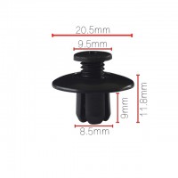 Клипса крепежная для а/м Nissan 63876-95596 ТМ Nord YADA