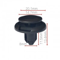 Клипса крепежная для а/м Honda 91512-SX0-003, 
MU000319 ТМ Nord YADA