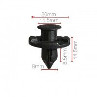 Клипса крепежная для а/м Nissan 01553-09321, 
MR328954 ТМ Nord YADA