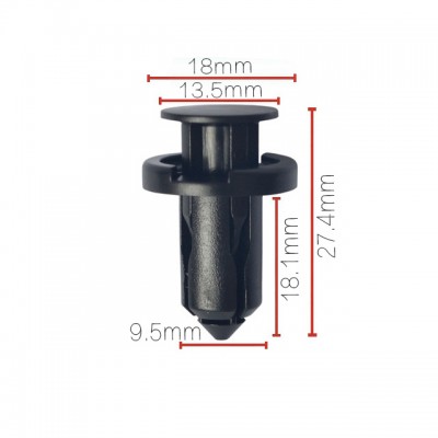 Клипса крепежная для а/м Nissan 01553-09241 ТМ Nord YADA