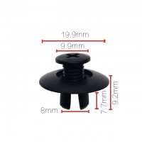 Клипса крепежная для а/м Toyota 90467-07044 ТМ Nord YADA