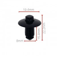 Клипса крепежная для а/м Nissan 01553-06721 ТМ Nord YADA