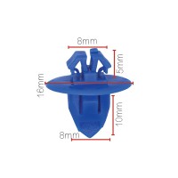 Клипса крепежная для а/м Toyota 75495-35010 ТМ Nord YADA
