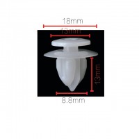 Клипса крепежная для а/м Toyota 90467-10162 ТМ Nord YADA