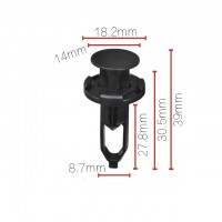 Клипса крепежная для а/м Toyota 52161-16010 ТМ Nord YADA